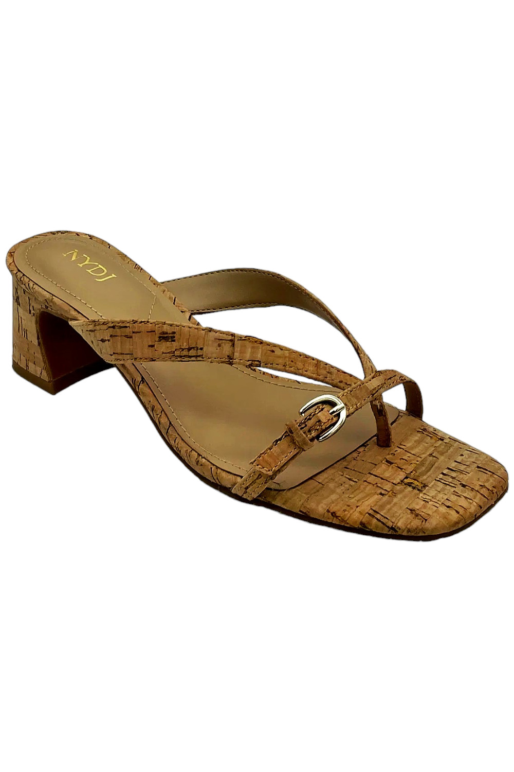 Женские гламурные сандалии-слипоны NYDJ с ремешками из пробковой кожи