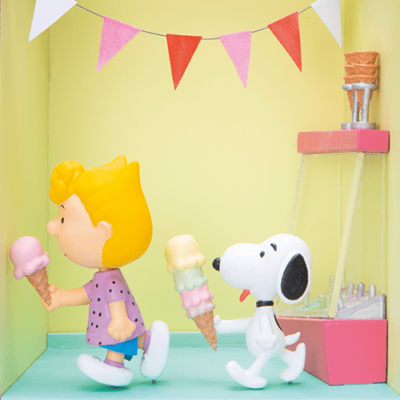 SNOOPY & FRIENDS Famous Scene Collection All Complete by