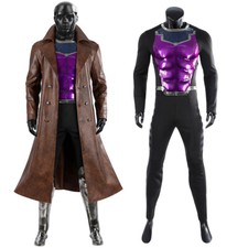 Deadpool 3 Gambit Jumpsuit Cosplay Outfit Costume Adult Men Jacket Halloween