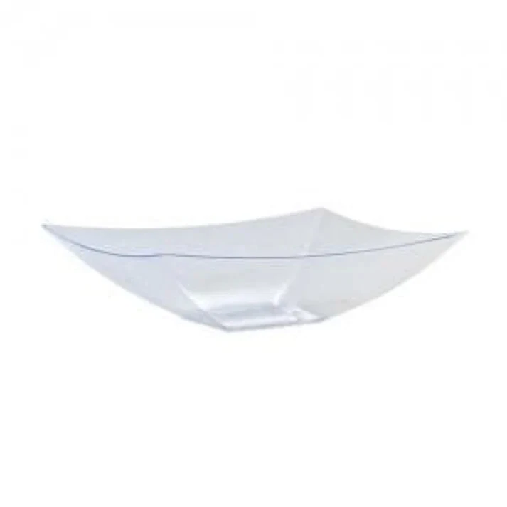 Lillian 系列透明长方形塑料碗 64 盎司派对用 — 第 4/4 张图片