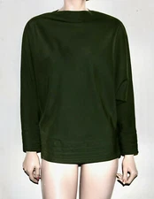 Geoffrey Beene vintage batwing green top 