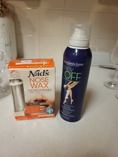New Nads Nose Wax And Completely Bare Hair Removal Spray