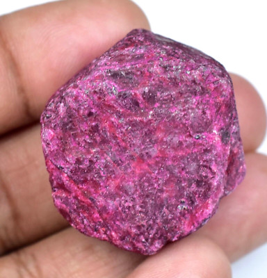 175.75 Ct Natural Red Ruby Certified Earth Mined Faceted Specimen Rough