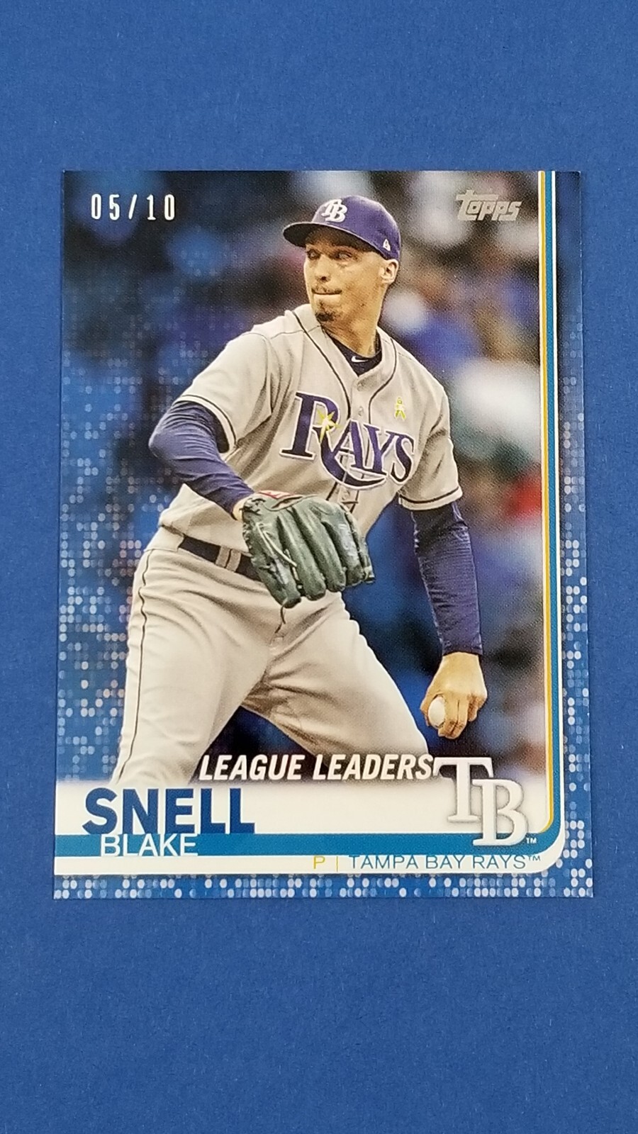 Blake Snell - 2019 Topps Mini On Demand Mini Blue  #5/10     