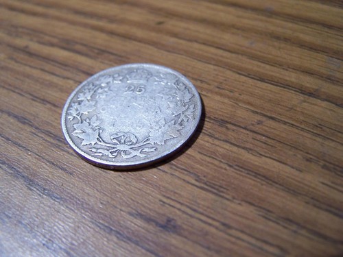 1918 Kanada Canadian Sterling Silber Viertel 25 Cent Münze - Bild 4 von 4