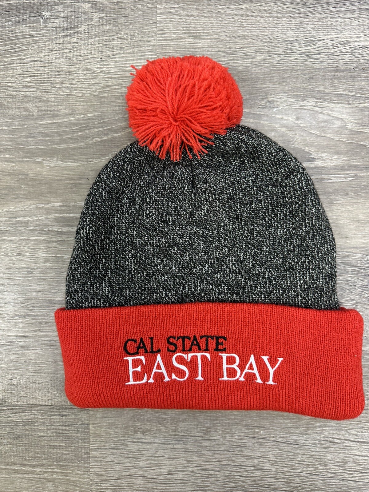 CAL STATE EASTBAY 2022 OAKLAND A'a College Night SGA Beanie GRAY RED NEW