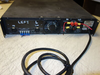 QSC EX1600 パワーアンプ QSC EX-1600 600W /4Ohm Output Power Professional Amplifier
