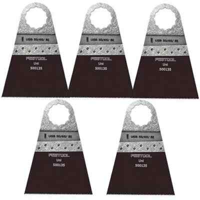 Festool 500149 Vecturo USB 50/65/BI Bi-Metal Multi-Purpose Blades, 5 ct