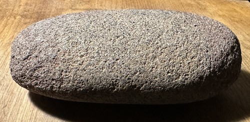 NATIVE AMERICAN MANO BASALT GRINDING STONE - Picture 6 of 10