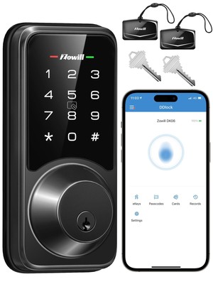 Smart Lock - Keyless Entry Door Lock with APP Control, Touchscreen Keypad Ele...