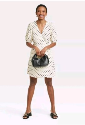 knee length dresses for ladies Lucia Mini Wrap Dress main image 0