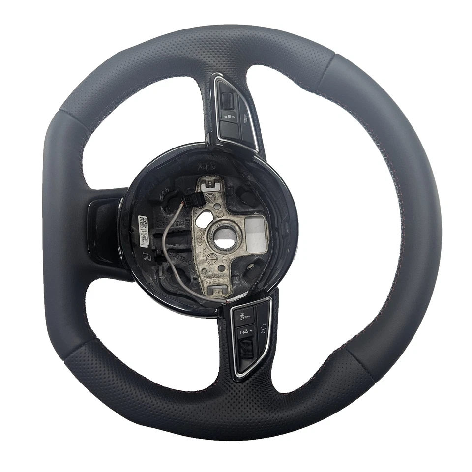 Audi A4 8K  A5 8T Leder Lenkrad Multifunktion S-Line abgeflacht 8K0419091CE - Bild 2 von 4