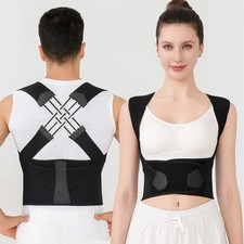 Back Brace Posture Corrector for Women and Men, Shoulder Straightener Adjustable