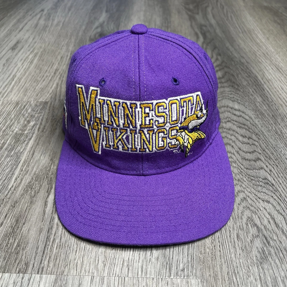 NFL Team Apparel Miller Lite Minnesota Vikings Embroidered Strapback Hat Cap Minnesota Vikings Baseball Cap Strapback | Mercari main image 3