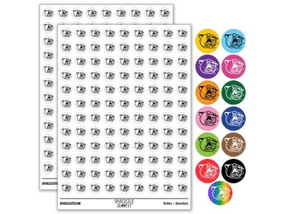 Cat Hacking Hairball Cough Spit Round Sticker Pack