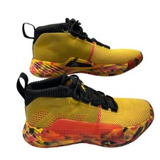 Adidas Dama 5 Dama Goose Hombres 7 Amarillo Rojo Negro Zapatos de Baloncesto BB9315