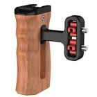 Wooden Side Handle Grip for SmallRig Camera Cage Video Rig Universal Ergonomic