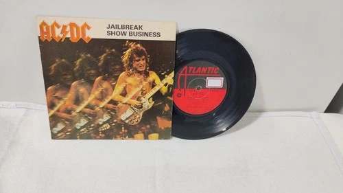AC/DC- Jailbreak/ Show Business -7" Mega Rare P/S-Single Brazil Edition-1984