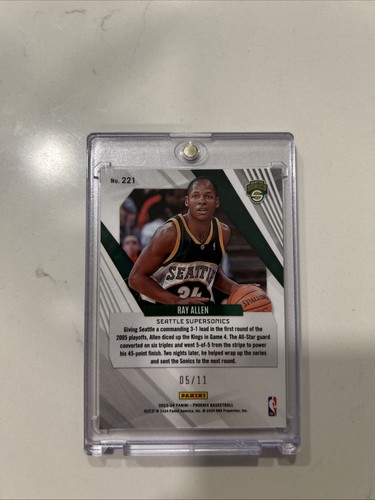 2024 Panini Phoenix Ray Allen FOTL /11 - Picture 2 of 2