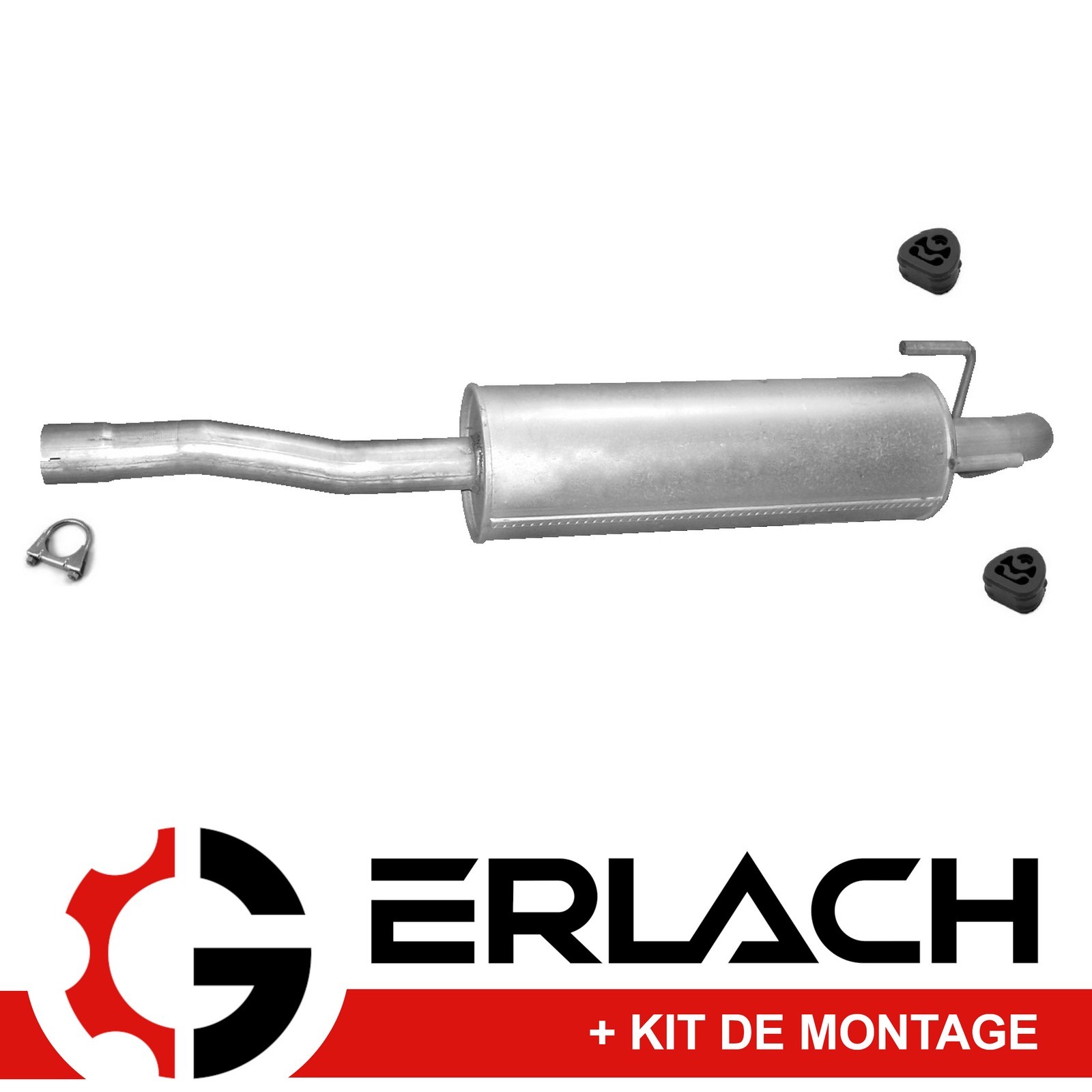 Silencieux arrière Sprinter B906 réduit le bruit d'échappement du moteur 2.2 CDI