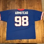 Vintage Jessie Armstead #98 New York Giants Jersey Logo 7 Inc XL NFL 90s — photo 6