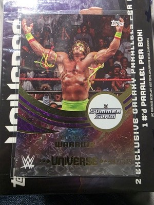 2025 Topps Universe WWE #288 Ultimate Warrior Purple Glass /399