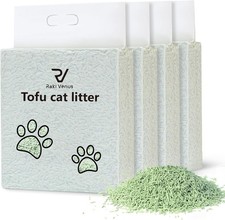 Tofu Cat Litter Strong Clumping Ultra Absorbent Odor Control Flushable Low