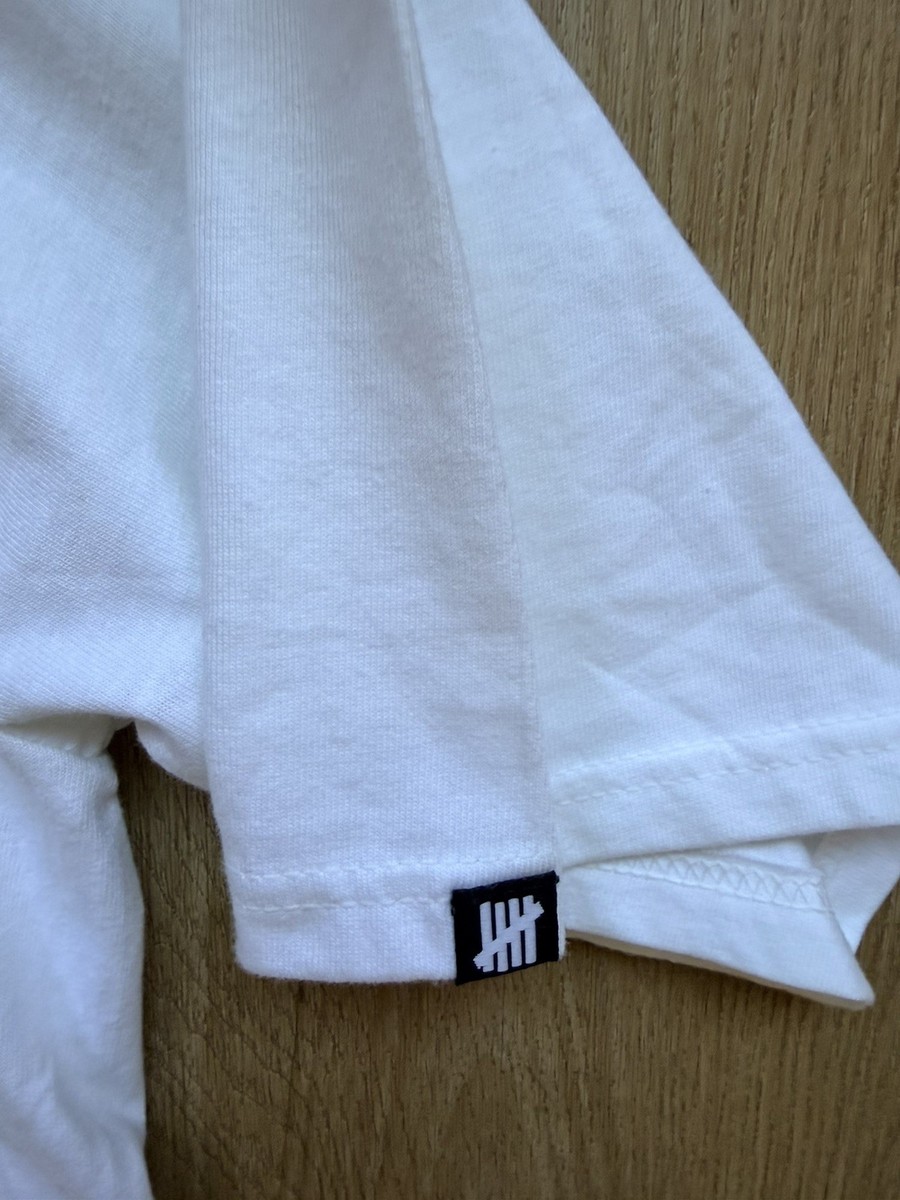 VTG Undefeated x  Michael Jordan Tee White Deadstock Dunking USA M View 5