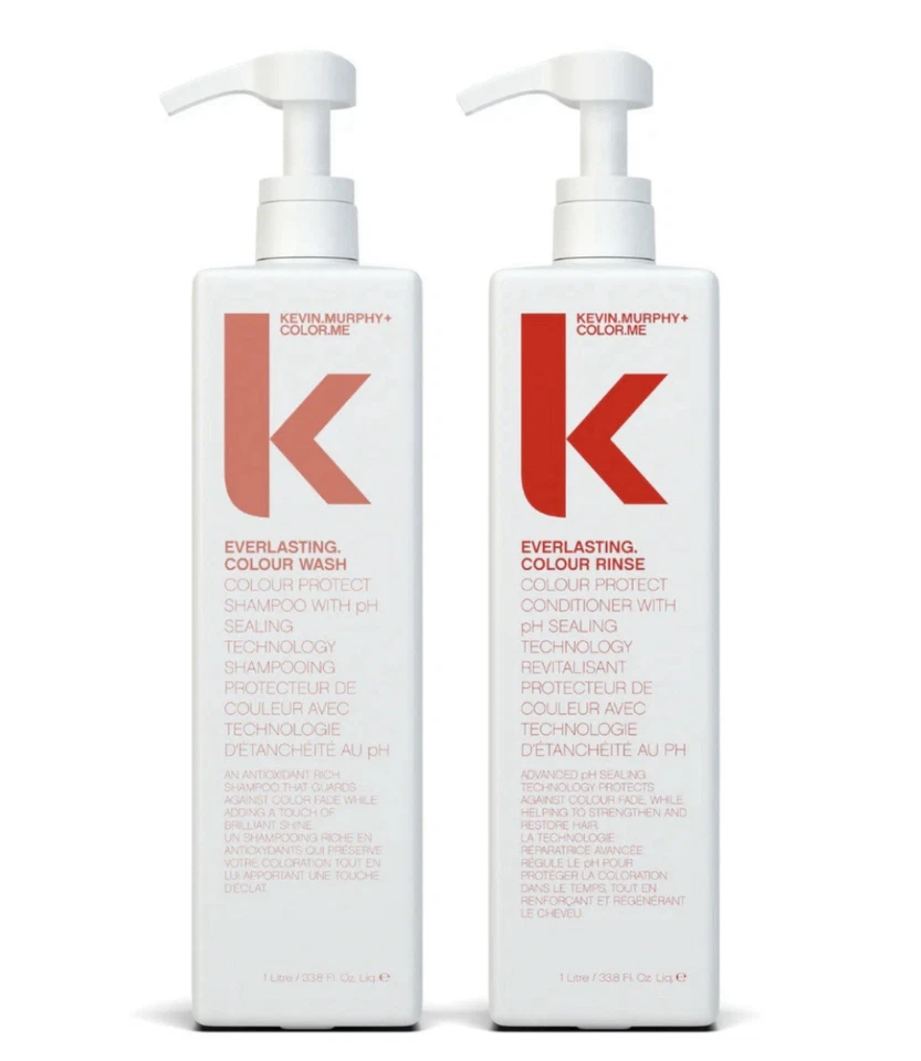 KEVIN.MURPHY Everlasting Colour Wash And Rinse Duo 1000ml, Litres