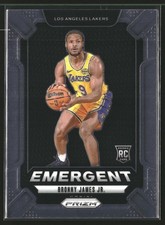 Bronny James Jr. 2024-25 Panini Prizm Emergent #8 Los Angeles Lakers