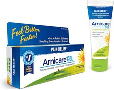 Topical Arnica Gel 4.07oz - Fast-Acting Homeopathic Relief from Pain Swelling