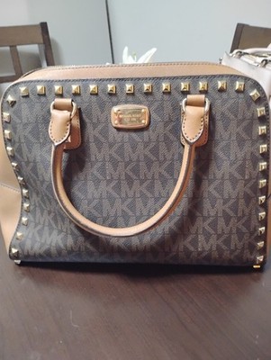 Michael Kors Sandrine Studded   Satchel (No crossbody strap) 