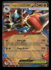 Mega Lucario ex 012 Holo ME: Mega Evolution Promo Holo NM/M Pokemon