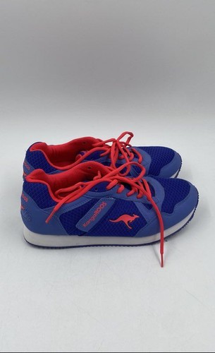 Kangaroos Womens Blue Round Toe Low Top Lace-Up Sneaker Shoes Size 9 - Picture 3 of 6