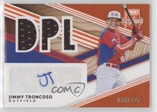 2020 Elite Extra Edition DPL Material Signatures Orange Jimmy Troncoso Auto 5w7