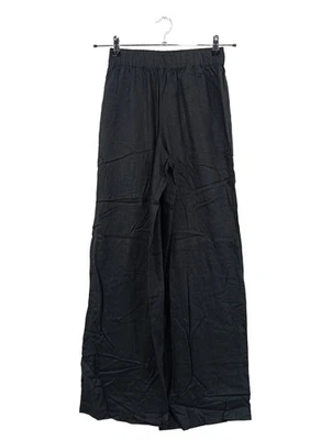 SELECTED Pantalón de cintura alta Mujeres Pantalón Talla EU 34 negro look casual - Imagen 1 de 4