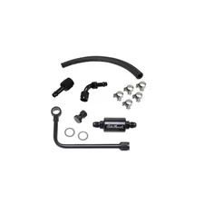 Speedway Motors In-line Fuel Filter Installation Kit, Black