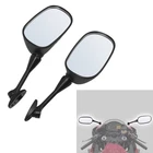 Black Rearview Side Mirrors Fit For Honda CBR600RR 2003-2025 CBR1000RR 2004-2007