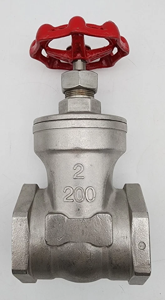 2' 316 Stainless Steel Gate Valve CLASS 200 Non-Rising Stem - Image 2 of 4