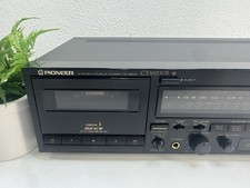 Pioneer CT-W530R Stereo Dual Cassette Deck Recorder TESTED