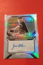2021 Panini Prizm - Rookie Autographs Jonathan Stiever #RA-JS Silver Prizm (AU,