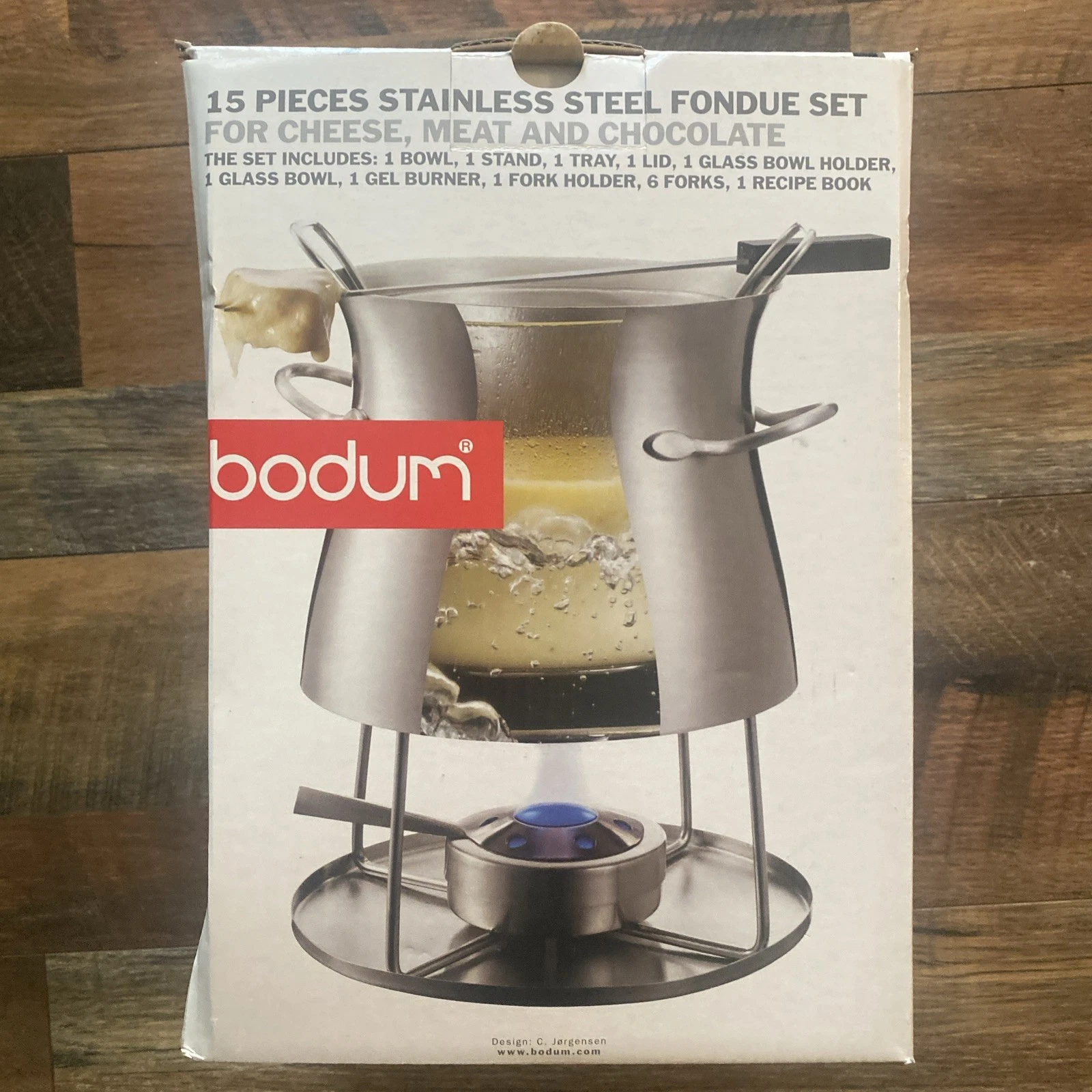 New Bodum 15-Piece Stainless Steel Fondue Set for Cheese, Meat & Chocolate #5070
Opens in a new wind