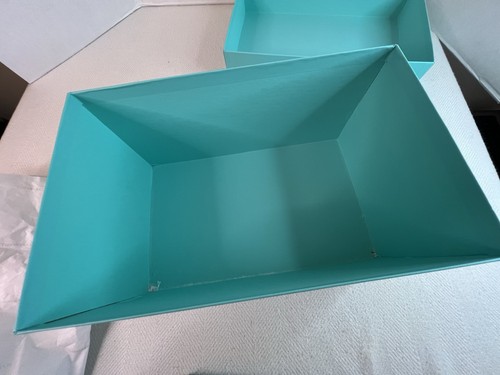 Tiffany & Co Gift Box With Tiffany Tissue Paper 14 X 8 X 7 - Picture 7 of 7