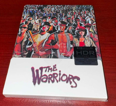 THE WARRIORS 4K Ultra HD Arrow Video Limited Edition STEELBOOK New and Sealed
