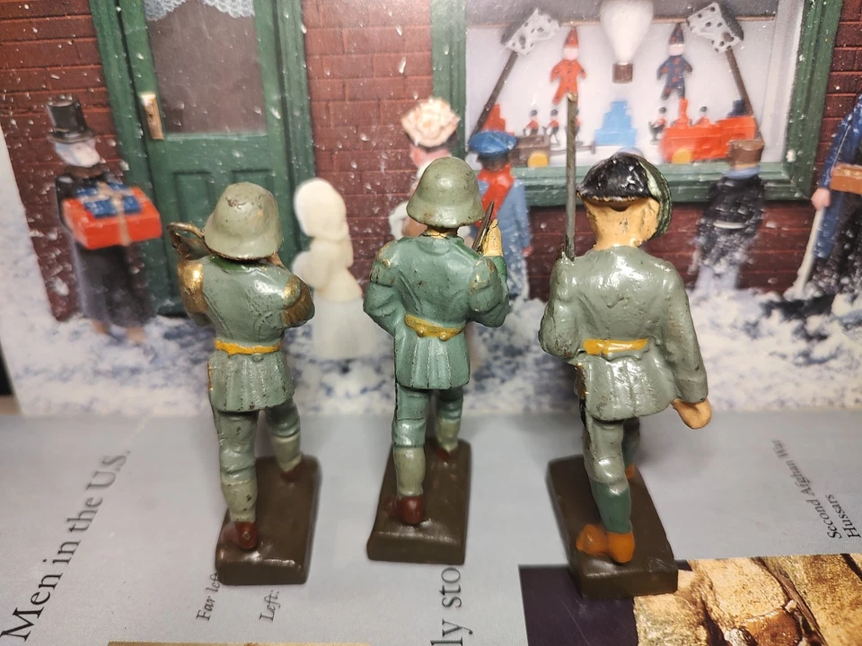 Lineol Swiss Army Toy Soldiers Lot 3 - Image 3 of 4