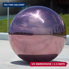Stainless Steel Gazing Globe Mirror Ball, Decorative Gazing Balls for Garden, Re