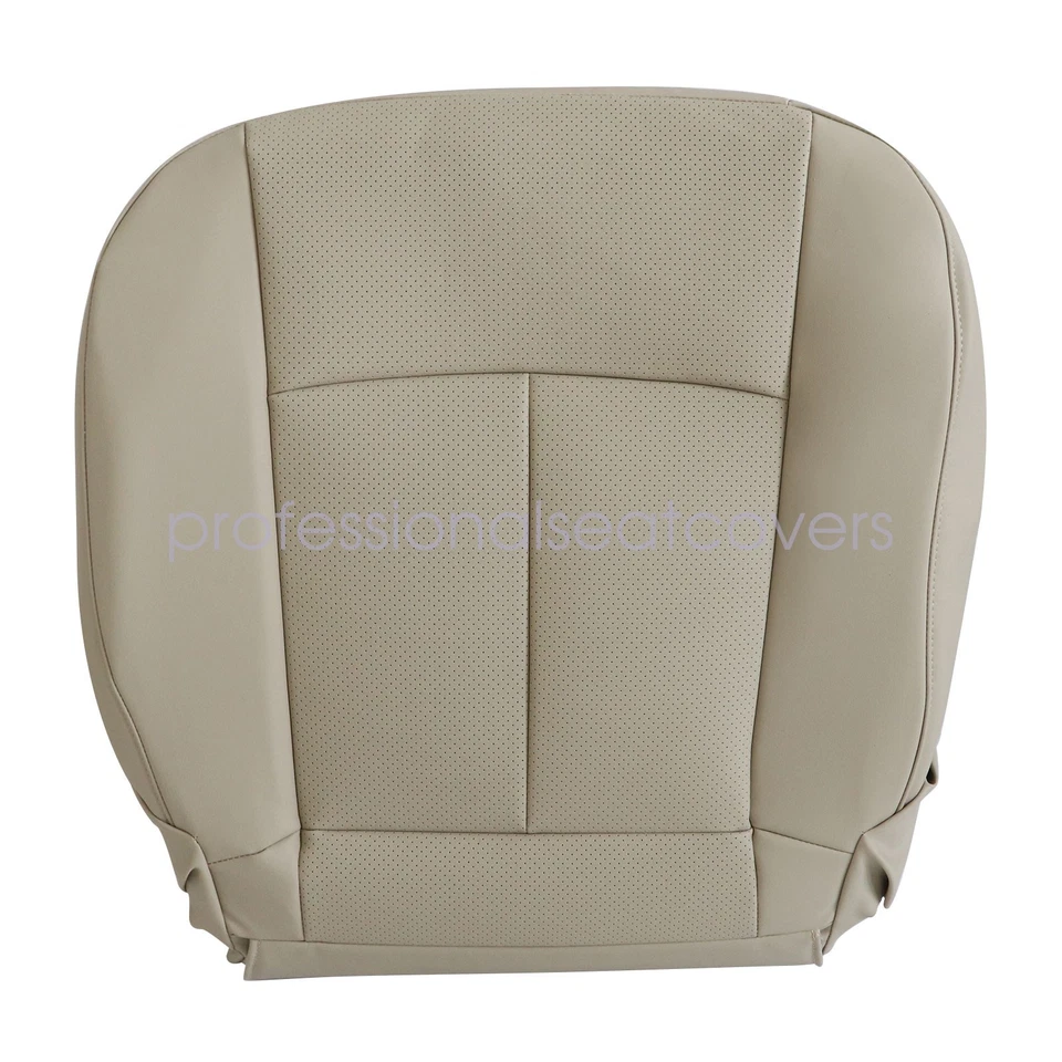 Cubierta de asiento de cuero inferior de pasajero para Infiniti FX35 2005 2006 2007 2008 color tostado Foto 2 de 4