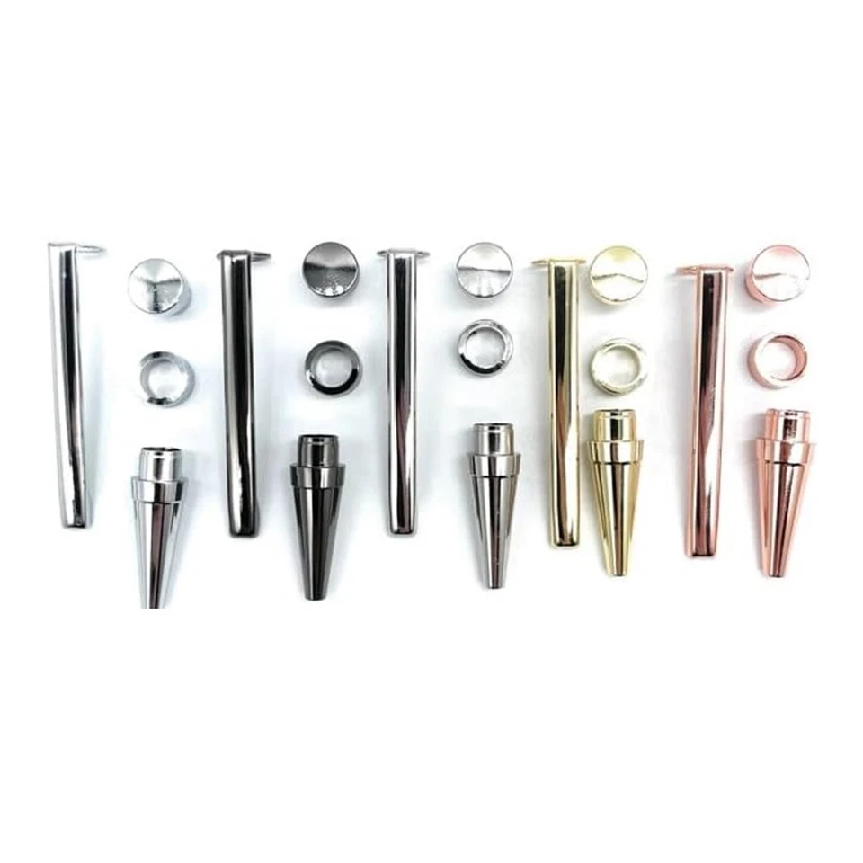 Slimline Wooden Various Finishes 7mm Twister Pen Set F5L17182 - Image 3 of 4