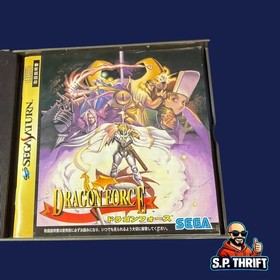 Dragon Force Sega Saturn Video Game Japan Import Strategy RPG