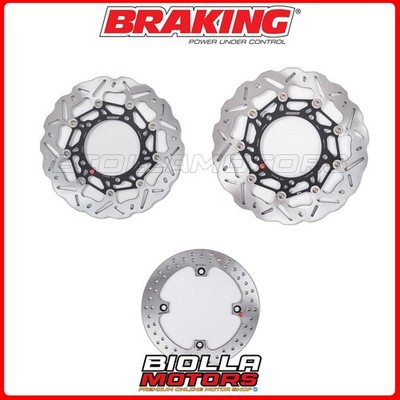 SATZ BREMSSCHEIBEN BRAKING SUZUKI DL V-STROM ABS 650 2017 - VORNE + HINTEN